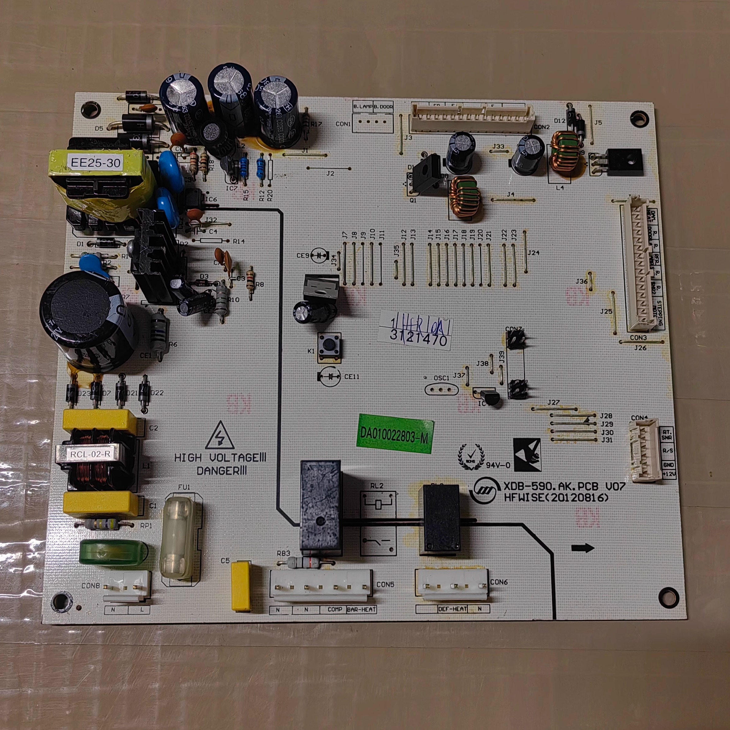原装冰箱BCD-516-603-610电源板主板XDB-590.AK.PCB V07/V08/V09