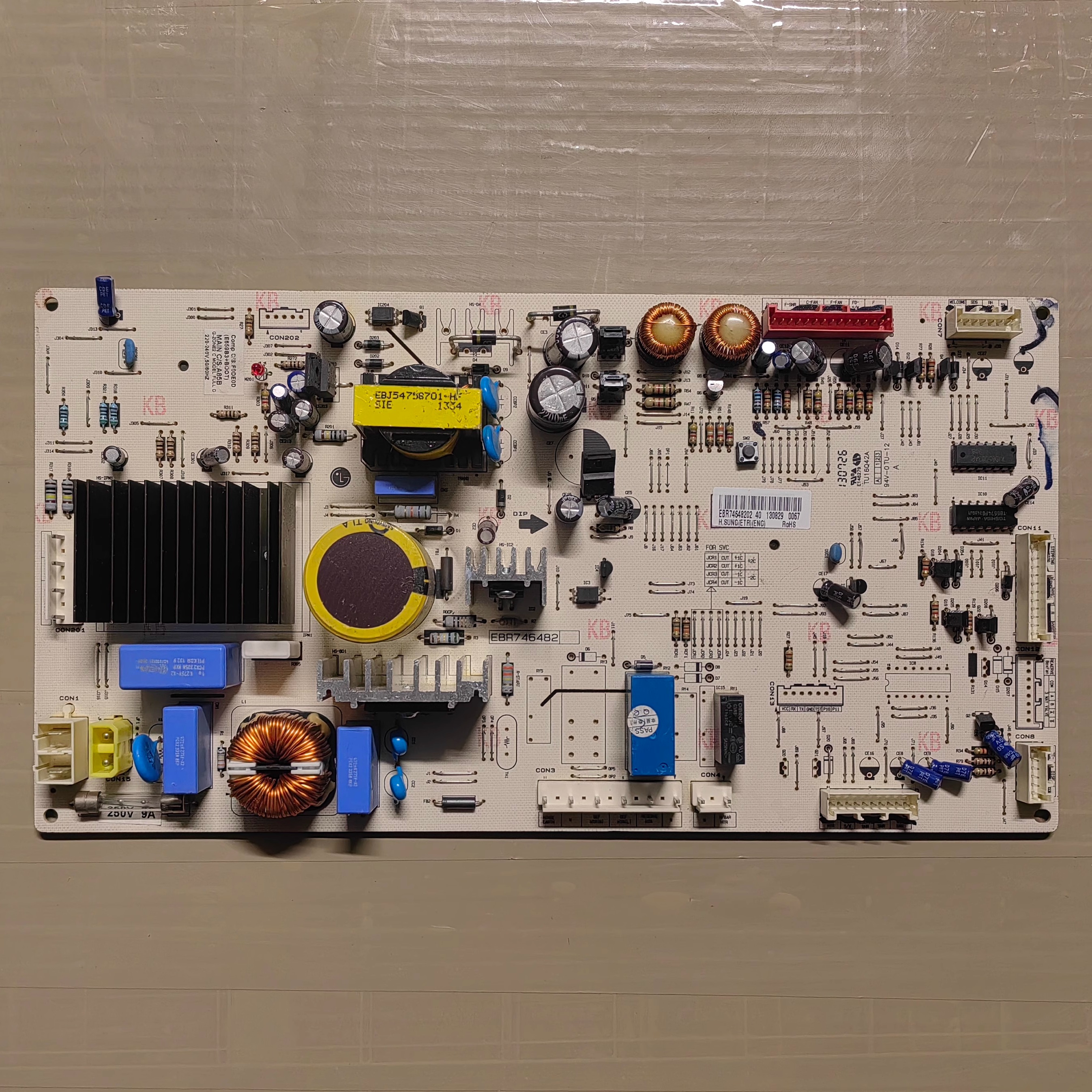 适用于LG冰箱主板电源板 GR-M2378JRYL EBR74648202显示控制板