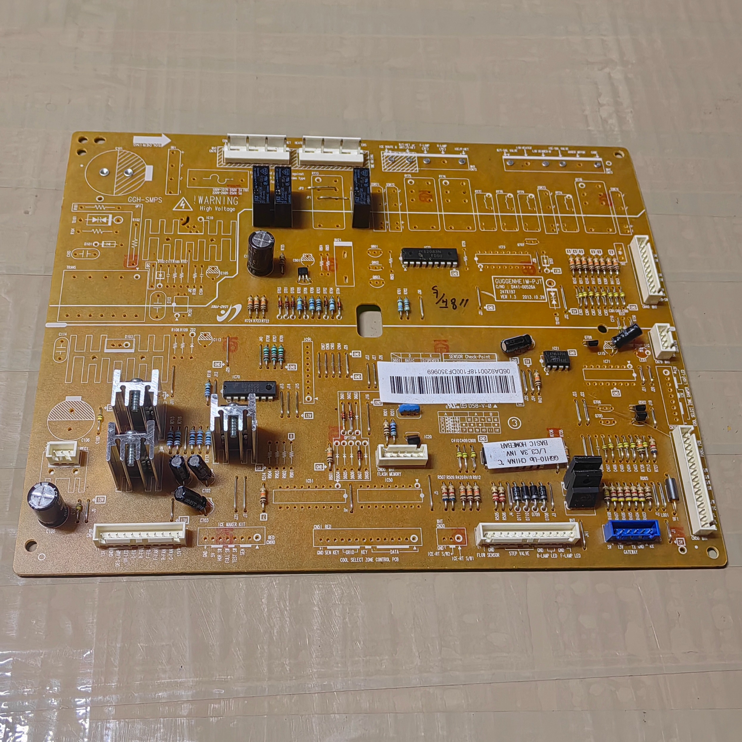 适用于三星冰箱RSG5VLWJ 电脑板 主板 DA41-00526A