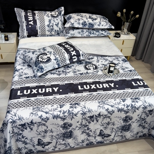 8夏季可折叠席子折叠空调席冰丝席清仓床单冰丝凉席可机三件套