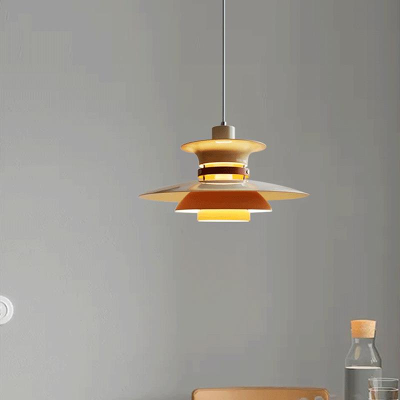 北欧ph5餐厅吊灯日式复古餐桌灯设计师吧台灯中古民宿卧室书房灯