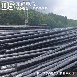 通讯防腐油木杆木电杆油木杆防腐电柱油炸沥青黑木杆