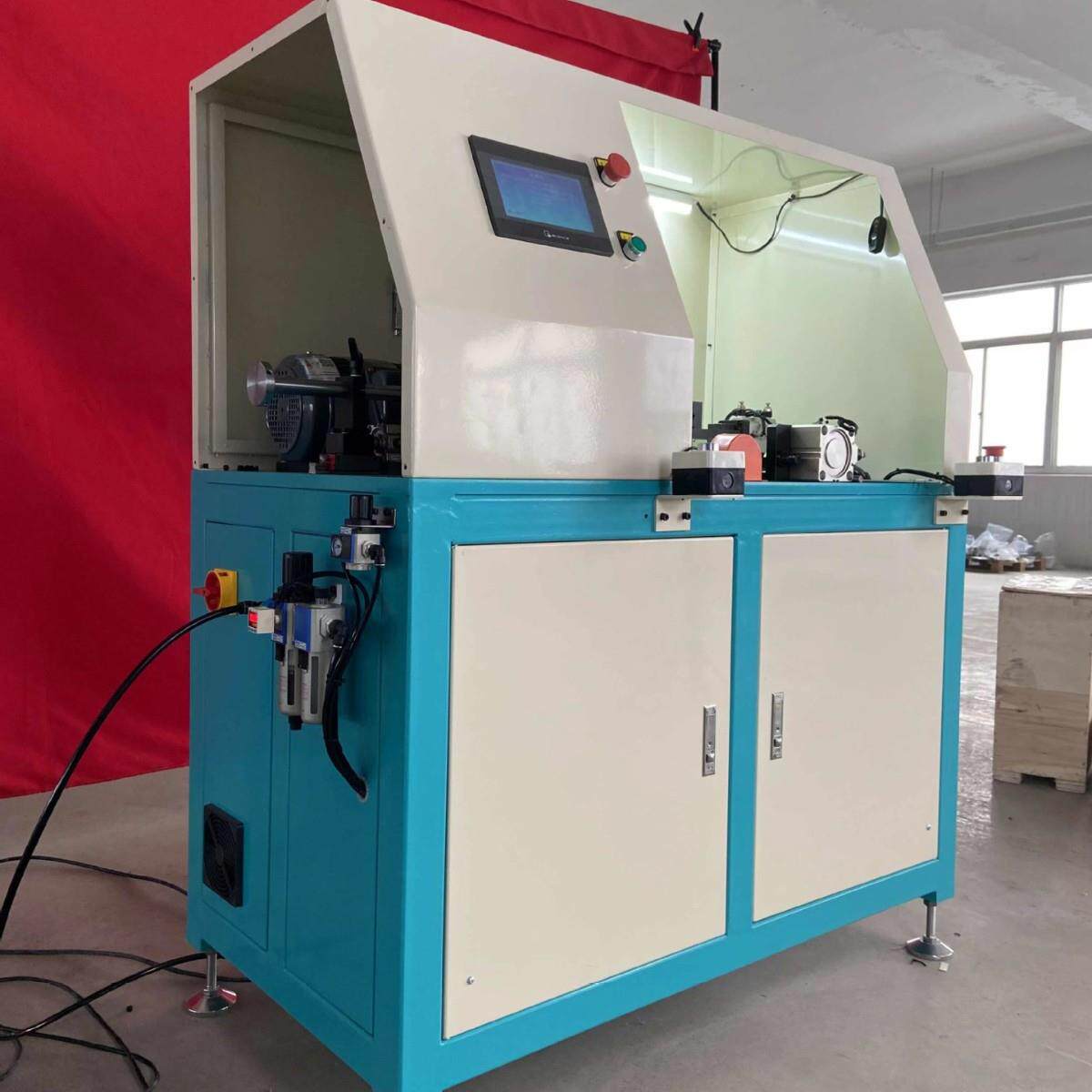 威迪特不锈钢冲槽机管材数控压槽设备钢管加工设备全自动开槽机