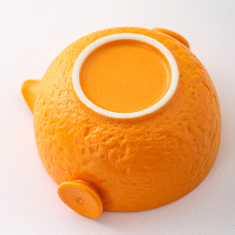 橘子旅行茶具手抓壶快客杯一壶三杯便携单随身泡单U人茶具功夫陶