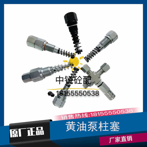 油脂泵芯电动润滑泵柱塞副黄油泵柱塞搅拌机站SKF林肯仕高玛三一