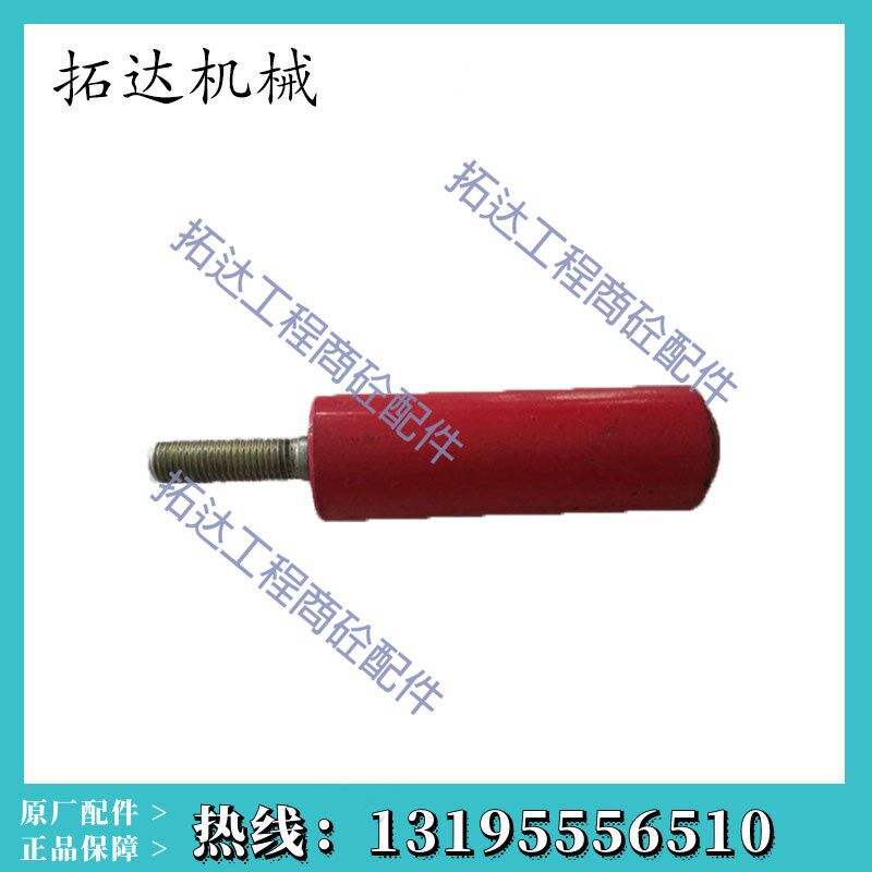输送机挡辊调心托辊输送带托挡辊支架调偏立辊输送线防跑偏挡边轮 - 实物图