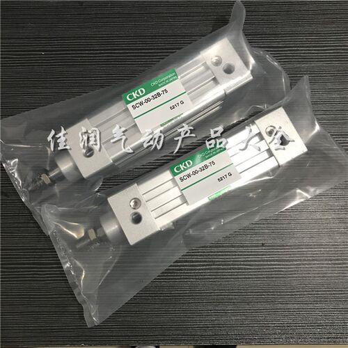 CKD标准气缸SCW-00/CB/FA/CA-40B-25/50/75/100/150/350/500/Z-Y