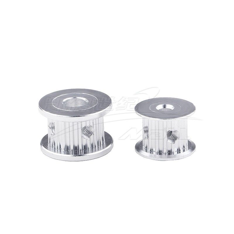 3D打印机配件2GT同步轮被动轮H型同步轮主动轮16齿20齿张紧轮滑轮