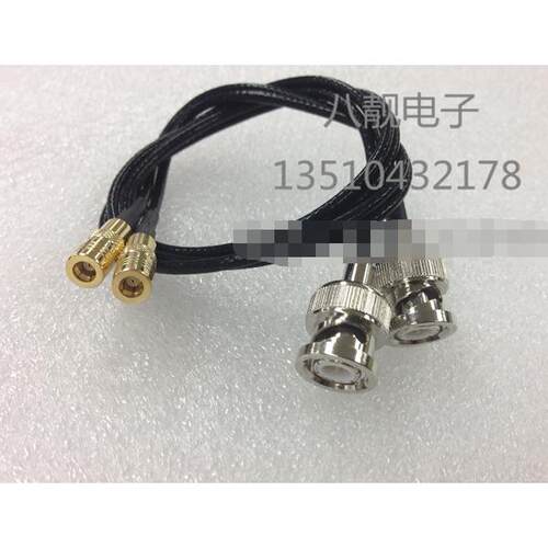 BNC-SMB-JK BNC公转SMB母 RG316 跳线转接线 测试线 低噪音50欧