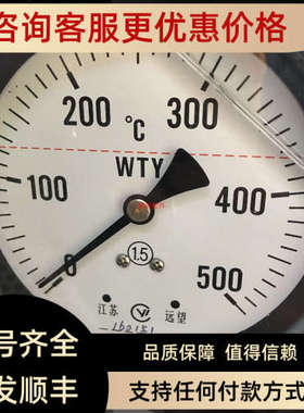 议价JIANSU YUANWANG 压力式温度计 WTY-403 0-500℃ 250mm