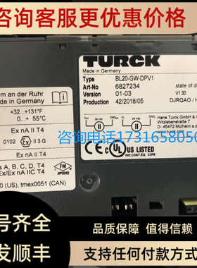 议价图尔克TURCK模块 BL20-GW-DPV1 6827234