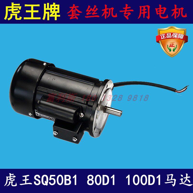 虎王2寸3寸4寸 套丝机电机马达 SQ50 80D1 100D1 750W 900W电动机