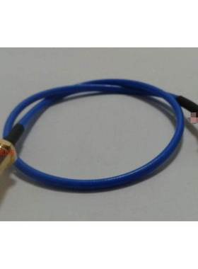 高频SMA-JK蓝色半柔电缆 SMA蓝色半柔线50-2零损耗射频信号测试线