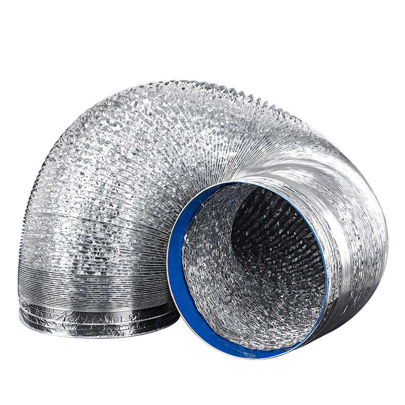 400大口径抽油烟机排烟管250/300加厚加密伸缩铝箔风机通用排风管