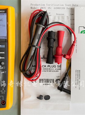 FLUKE福禄克287C手持289C四位半287FVF记录趋势图289FVF万用表101