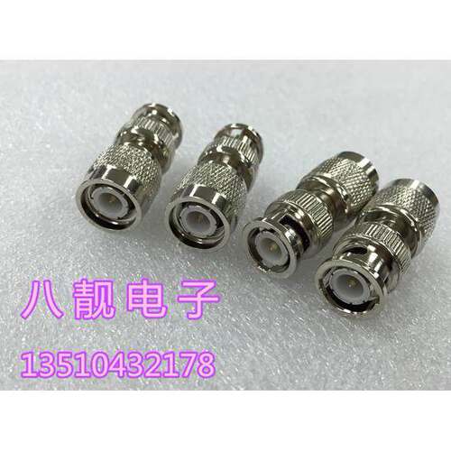 50欧射频转接头BNC公转TNC公(内孔)BNC/TNC-JK [TNC-J/BNC-J]双公
