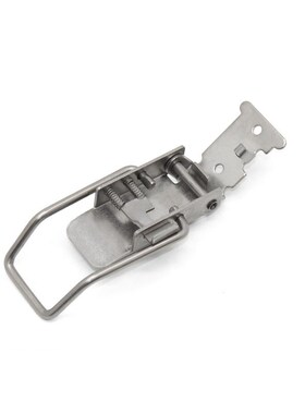 海坦柜锁DK607-1工业设备食品医疗设备箱包扣锁304不锈钢搭扣直销