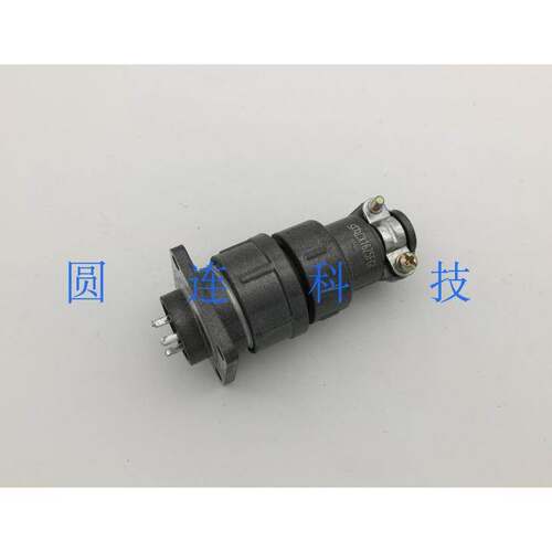航空插头插座 CX16-5芯 CX16Z5FG1 螺纹锁紧 圆形连接器 开孔16MM