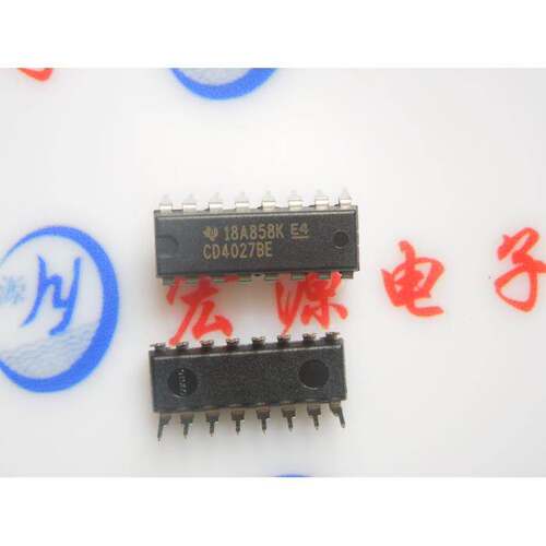 直插 CD4027BE 双J-K主从触发器 DIP-16 CD4027