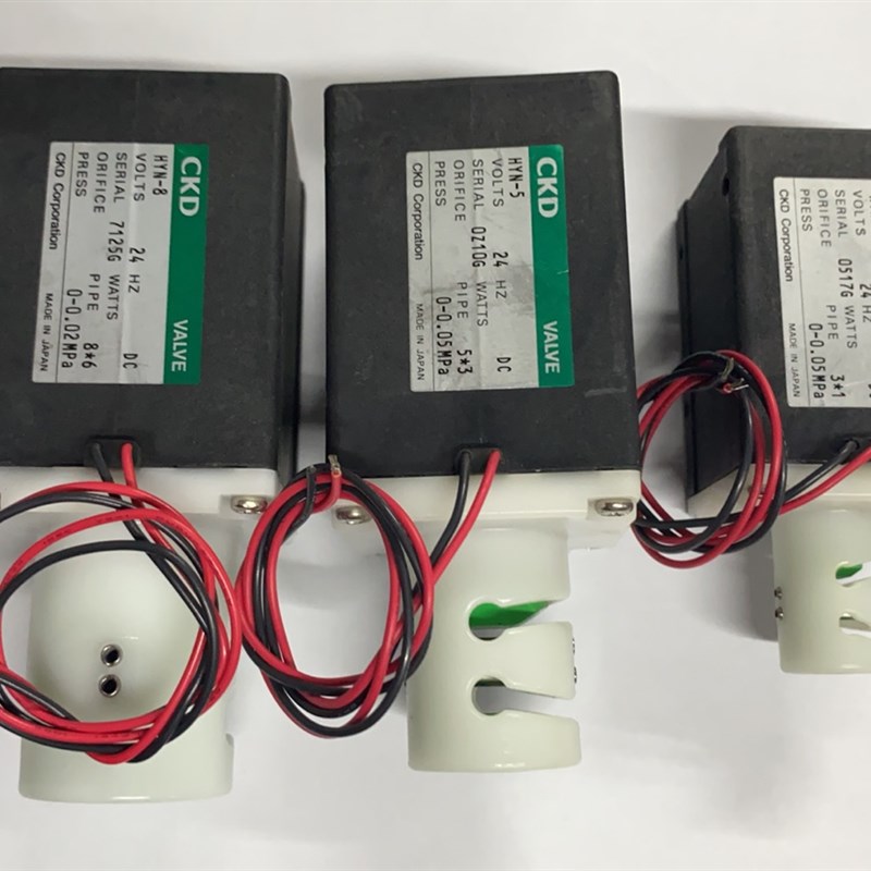 日本CKD电磁阀管夹阀HYN-8/HYN-5/HYN-3原装秒发货