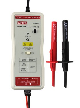 优利德UTP30/P31/P32/P33/P35/P36高压差分探头25MHz/50MHz带宽