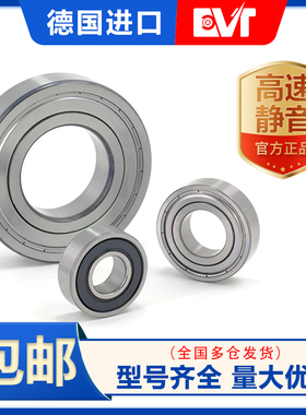 德国进口EVT轴承P4 6307 6308 6309 6310 6311 6312-2Z 2RSC3电机