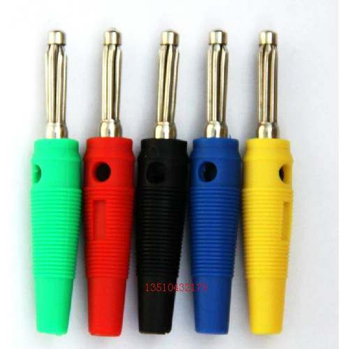 香蕉插七针型-4mm.测试.连接 高性能香蕉插头