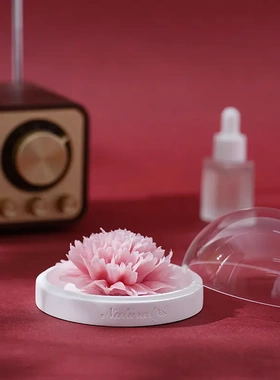 纯手工陶瓷手捏花摆件火香薰母亲节教师节