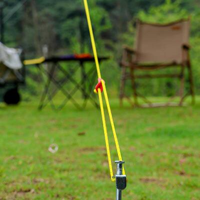 4mm加粗天防风绳反光绳篷NGN绳4米撑杆帐定拉绳幕户外露营可固调