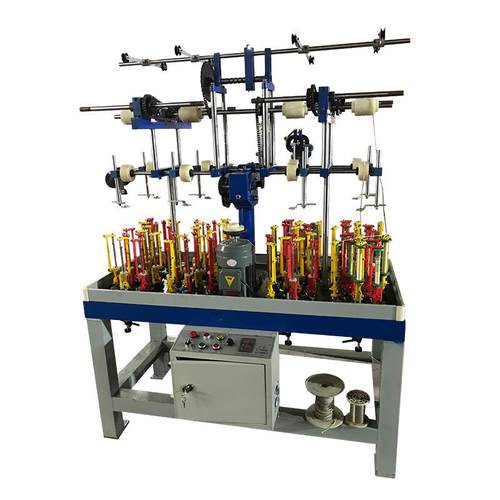 鱼线编织机QX90-8x8-90型-纱管47X140渔线编织机械渔线设备