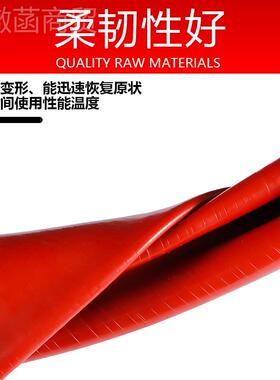 耐磨抗软撕拉场下料口硅大口径胶透猪OCX明硅胶管耐高温连接