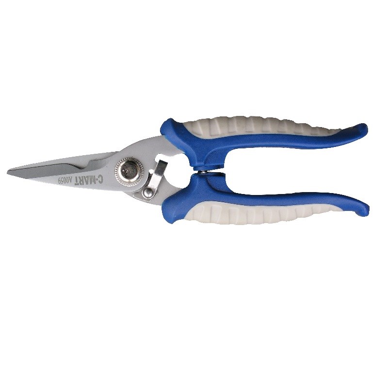 电子剪 电工剪刀 光纤凯夫拉锯齿剪西玛工具CMART电线剪刀鱼线剪