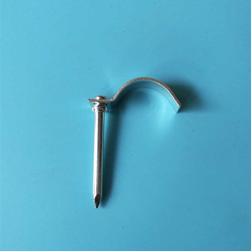 钢钉水管钉水管钉水泥线管卡塑料管卡扣水管固定勾钉钩钉管夹码卡