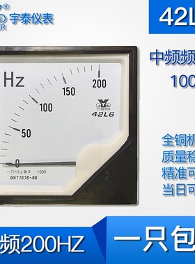 42L6中频频率表200hz400hz2000hz4000赫兹800hz100V 中频炉电控柜