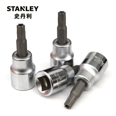 史丹利工具10MM系列中孔花形旋具套筒93-086-1-22 89-545/546
