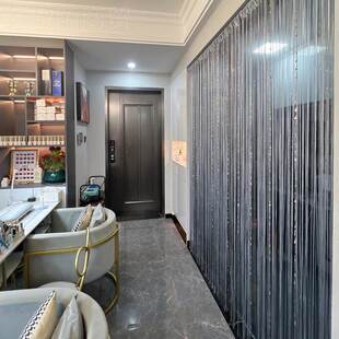 #2024新款IIW流苏子门帘隔断家玄用客厅入户过走廊道关橱窗装珠饰