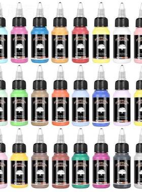 喷喷枪丙烯颜料水性漆高Y达模型手P办DI上色喷笔涂24色（不12CS/2