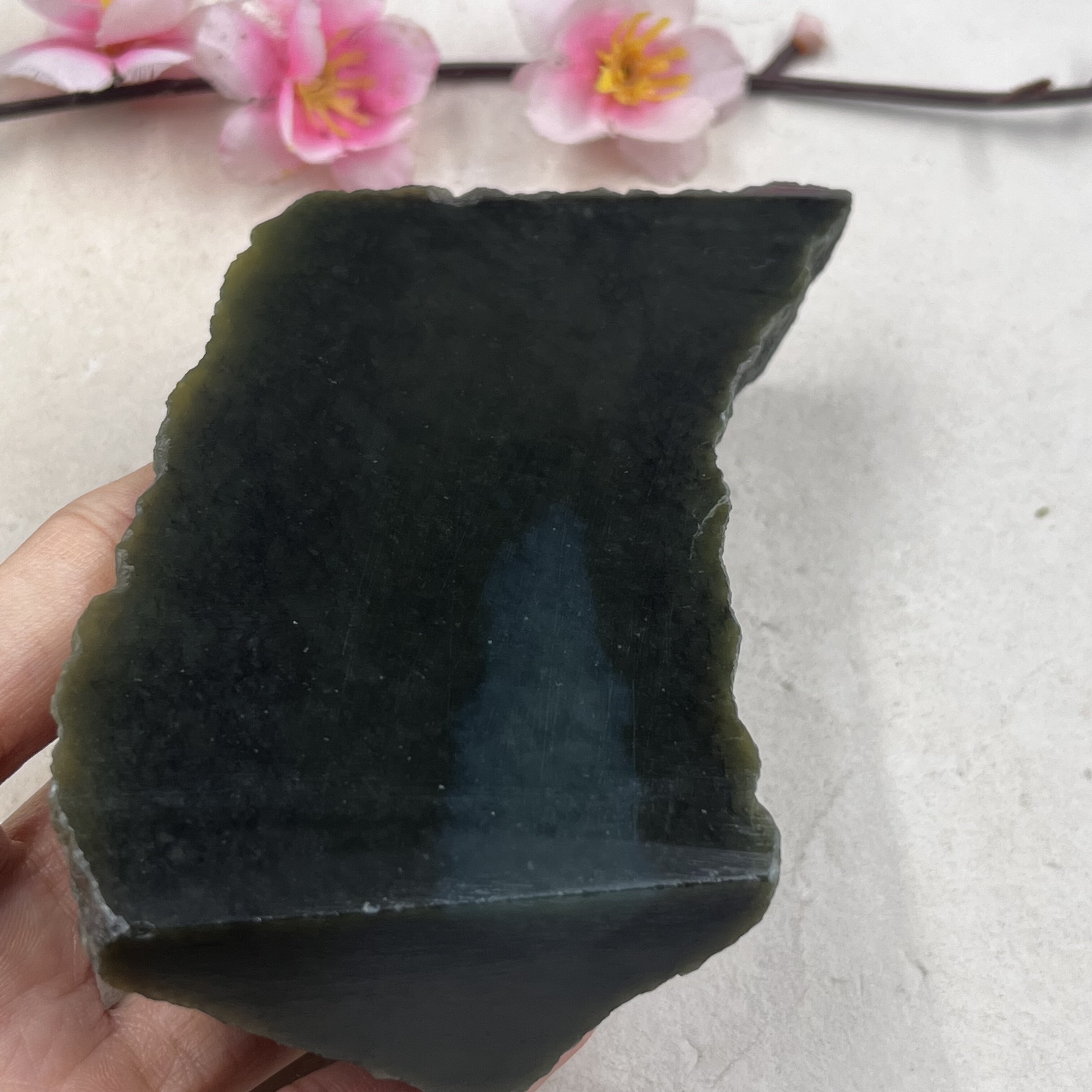 新疆和田玉且末老玉把件边角料玉石料 DIY珠子下脚料包邮273克ta