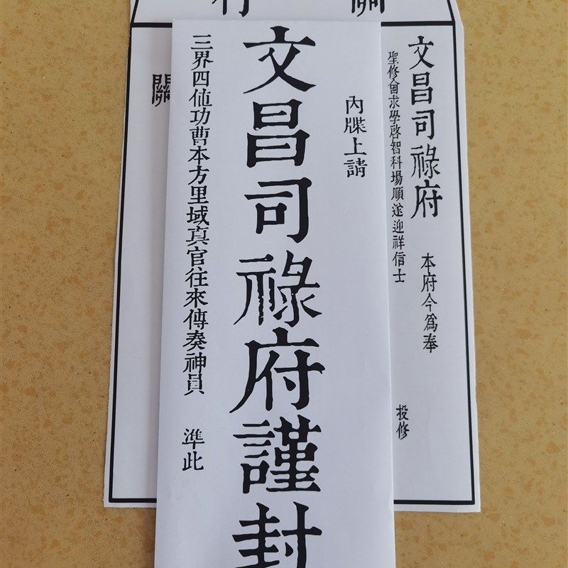 文昌 宝籙皮子 皮子 白表 单套装   整套装 三个为一套