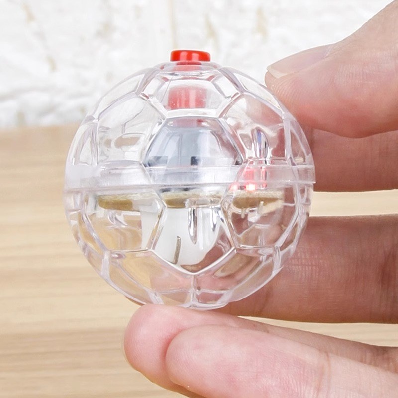 猫玩具按压发光球 宠物互动玩具发光逗猫棒 耐咬逗猫神器自嗨解闷