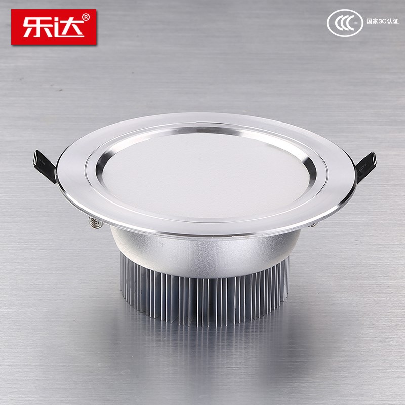 筒灯led 嵌入式12W9W开孔10 12 14 15 16 18 20 23cm大尺寸天花灯