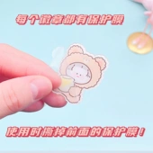 in潮创意卡通亚克力胸针可爱女孩配饰衣服包挂件别针 可定制