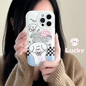 reno5 7气垫壳 13保护套新款 知泰15卡通适用iphone14