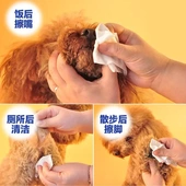 pet宠物专用湿巾 猫狗去异味专用擦狗狗屁屁热销湿纸巾100片