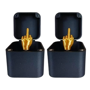 新品 middle finr surprise gift box中指礼盒搞笑礼物