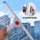 新款 擦玻璃家用加长刮擦窗户器刮刀清洁工具清洗刮水器伸缩杆