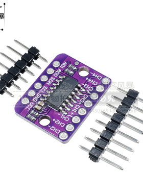 MCP3424可编程增益放大ADC-4通道转换模块适用于Raspberry Pi uno