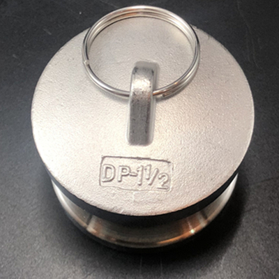 304不锈钢快速接头/DP型工业用阳端公头封盖/油罐车用/DN15204分