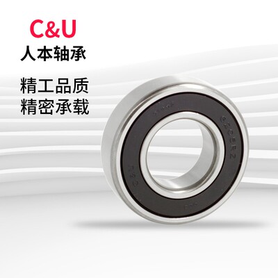 人本轴承C&U 6203 6204 6205 6206 6306 6308 6309 -2RZ 电机轴承