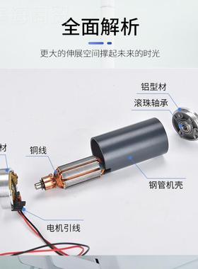 永磁1直流减速电机有微型XC83MS64刷调高速马达ZIH24V正反转大功